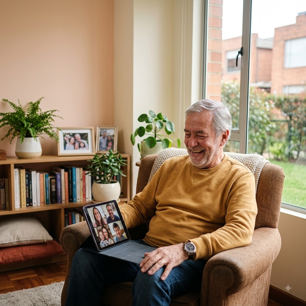 La pandemia y la importancia en el cuidado del adulto mayor 1 Homewatch llega a tu hogar con tips para la orientación del Covid-19