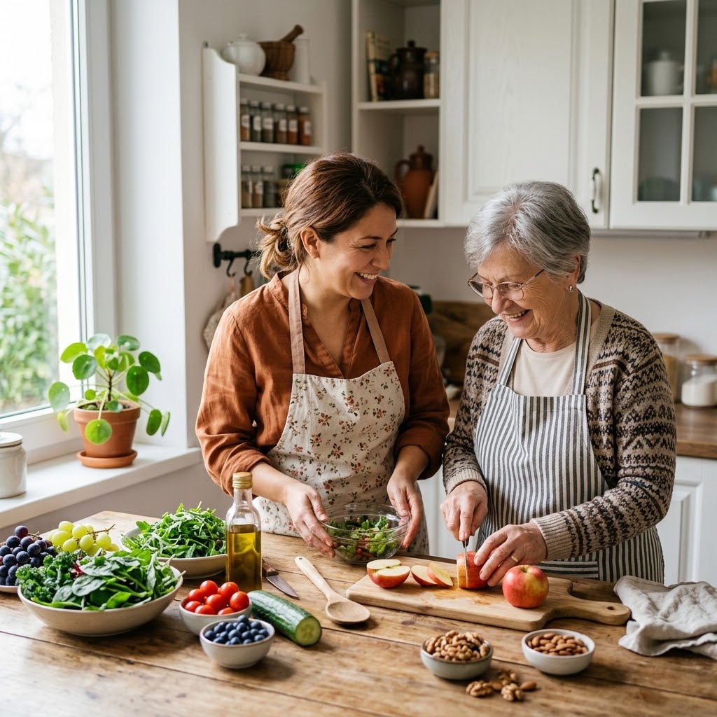 El envejecimiento y su impacto en los nutrientes