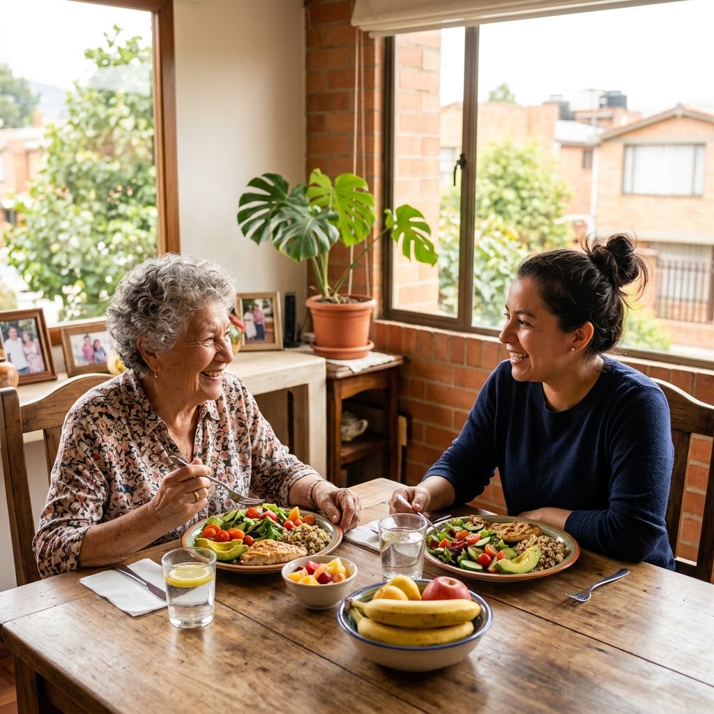 Importancia de la alimentación saludable para el adulto mayor
