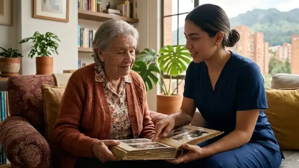 Enfermeras a domicilio para pacientes con Alzheimer en Bogotá: cuidado especializado y humano en casa 1 Qué hace una enfermera especializada en Alzheimer durante la atención a domicilio