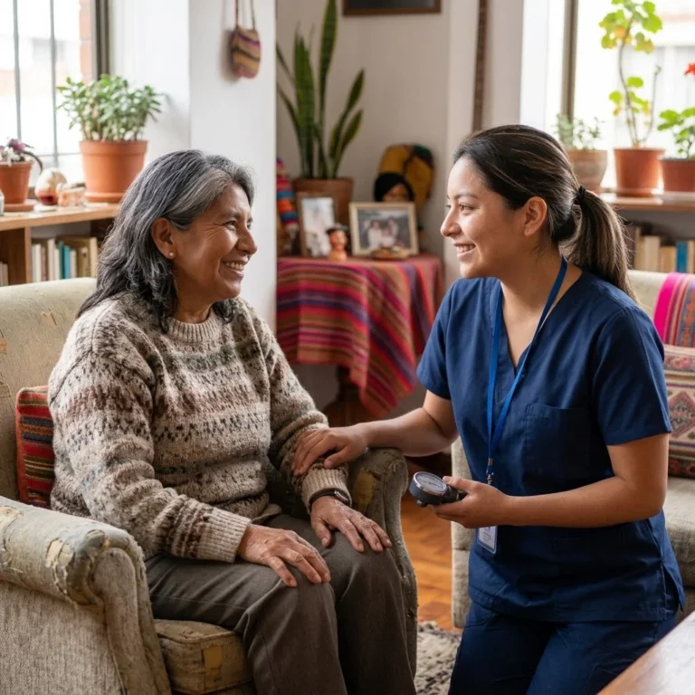 Enfermeras a domicilio para adulto mayor